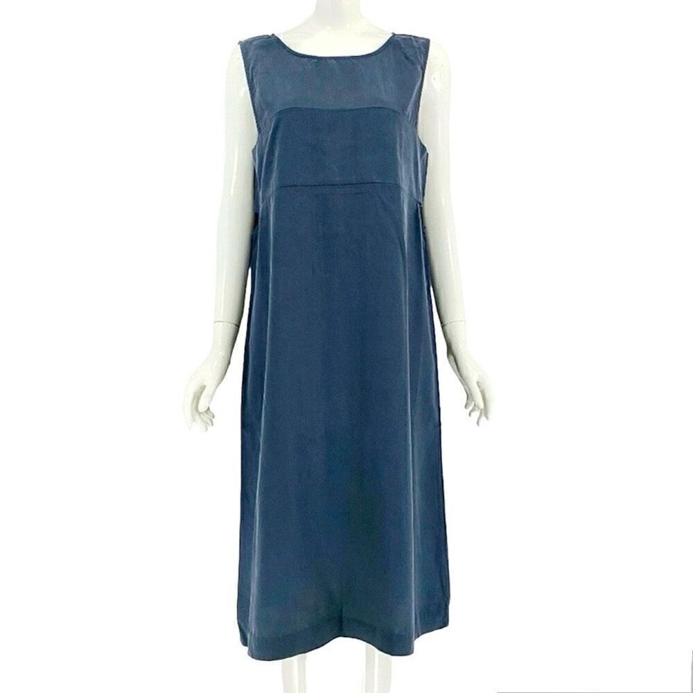 Paper Crane by Ethereal Navy Cutout Sides Sheath Dress S NWT